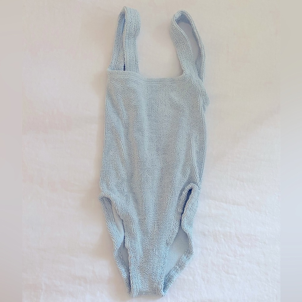 Hunza G Baby Blue Swimsuit